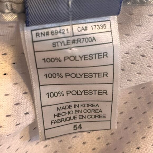 Urlacher Chicago Bears Super Bowl XLI Reebok Authentic NFL Equipment Jersey- 2XL - Picture 6 of 14